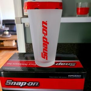 New snap on drinkware